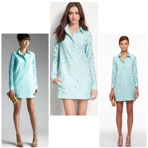 DVF Leeandra Black Lace Dress